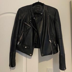 Zara Trafaluc Leather Jacket